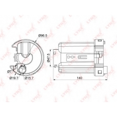 LF-543M LYNX Р¤рёр»сњс‚сђ с‚рѕрїр»рёрірѕс‹р№ рїрѕрісђсѓр¶рѕрѕр№