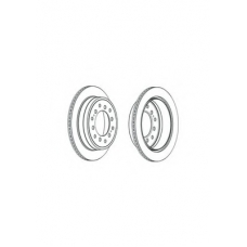 DDF2094C FERODO Тормозной диск