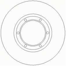 D2021 ROULUNDS Тормозной диск