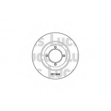 DF1908 TRW Тормозной диск