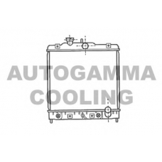 102107 AUTOGAMMA Радиатор, охлаждение двигателя