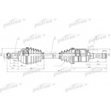 PDS4621 PATRON Приводной вал