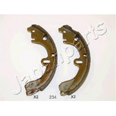 GF-234AF JAPANPARTS Комплект тормозных колодок