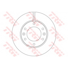 DF6446 TRW Тормозной диск