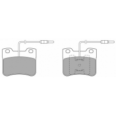 FBP-0571 FREMAX Комплект тормозных колодок, дисковый тормоз
