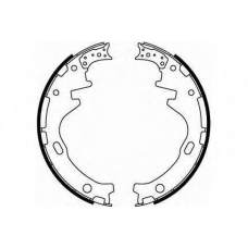 GS8515 TRW Комплект тормозных колодок
