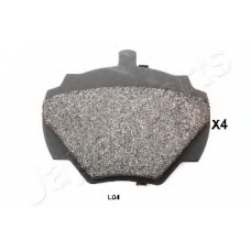 PP-L04AF JAPANPARTS Комплект тормозных колодок, дисковый тормоз