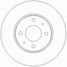 D2422 ROULUNDS Тормозной диск