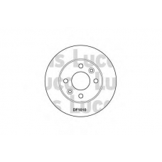 DF1010 TRW Тормозной диск