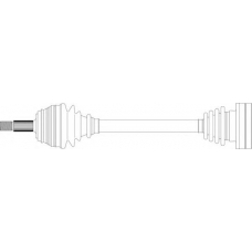 WW3144 General Ricambi Приводной вал