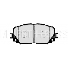 J3602127 NIPPARTS Комплект тормозных колодок, дисковый тормоз