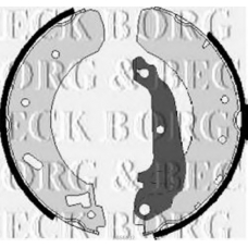 BBS6032 BORG & BECK Комплект тормозных колодок