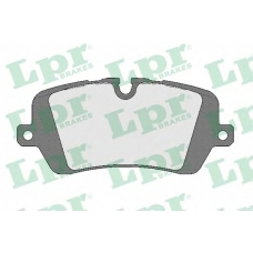 05P1801 LPR Комплект тормозных колодок, дисковый тормоз