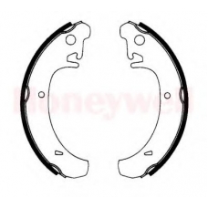 361446B BENDIX Комплект тормозных колодок