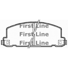 FBP1291 FIRST LINE Комплект тормозных колодок, дисковый тормоз