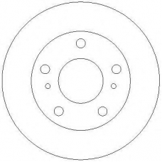 AC2449D AC Delco Тормозной диск