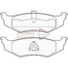 ADB01100 COMLINE Комплект тормозных колодок, дисковый тормоз