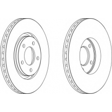 WGR1372-1 WAGNER LOCKHEED Тормозной диск