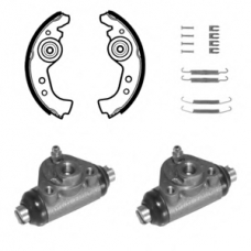 695 DELPHI Комплект тормозных колодок
