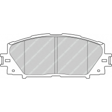 FDB4310 FERODO Комплект тормозных колодок, дисковый тормоз