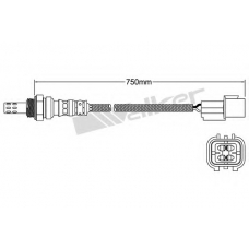 250-24688 WALKER Лямбда-зонд