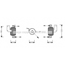 CND186 Prasco Осушитель, кондиционер