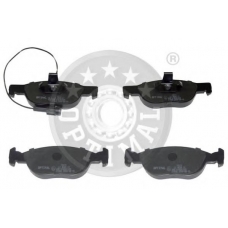 10072 OPTIMAL Комплект тормозных колодок, дисковый тормоз
