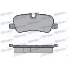 AC848481D AC Delco Комплект тормозных колодок, дисковый тормоз