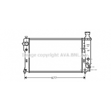PE2132 Prasco Радиатор, охлаждение двигателя