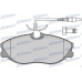 AC637581D AC Delco Комплект тормозных колодок, дисковый тормоз