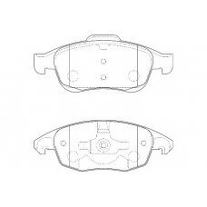 WBP24538A WAGNER LOCKHEED Комплект тормозных колодок, дисковый тормоз