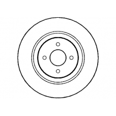 NBD1183 NATIONAL Тормозной диск