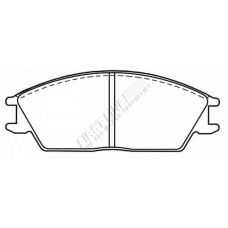 FBP1449 FIRST LINE Комплект тормозных колодок, дисковый тормоз