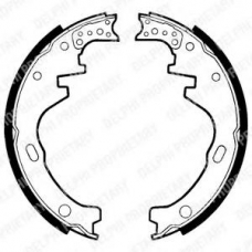 LS1366 DELPHI Комплект тормозных колодок