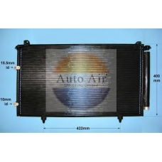 16-1315 AUTO AIR GLOUCESTER Конденсатор, кондиционер