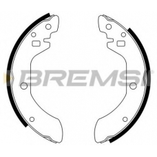 GF0842 BREMSI Комплект тормозных колодок