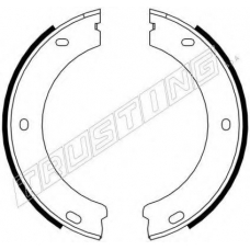 079.188 TRUSTING Комплект тормозных колодок, стояночная тормозная с