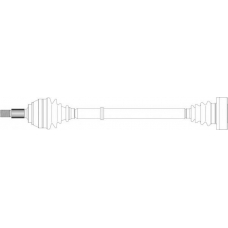 AU3039 General Ricambi Приводной вал