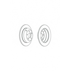 DDF1873C FERODO Тормозной диск