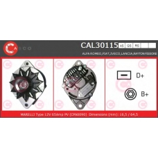 CAL30115AS CASCO Генератор