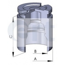 150555-C ERT Поршень, корпус скобы тормоза