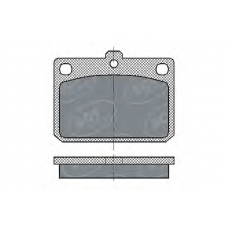 SP 159 PR SCT Комплект тормозных колодок, дисковый тормоз