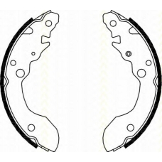 8100 69007 TRISCAN Комплект тормозных колодок