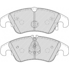 FSL4268 FERODO Комплект тормозных колодок, дисковый тормоз