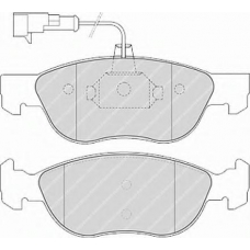 FDB1137 FERODO Комплект тормозных колодок, дисковый тормоз