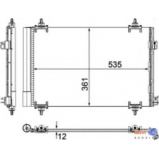 8EW 351 039-351 HELLA Вентилятор салона