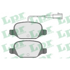 05P1723 LPR Комплект тормозных колодок, дисковый тормоз