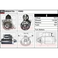 DRS6470N DELCO REMY Стартер
