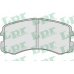 05P826 LPR Комплект тормозных колодок, дисковый тормоз