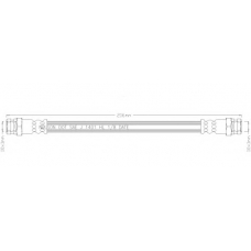 2111 REMKAFLEX Тормозной шланг